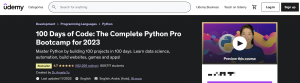 Udemy: Complete Python Bootcamp